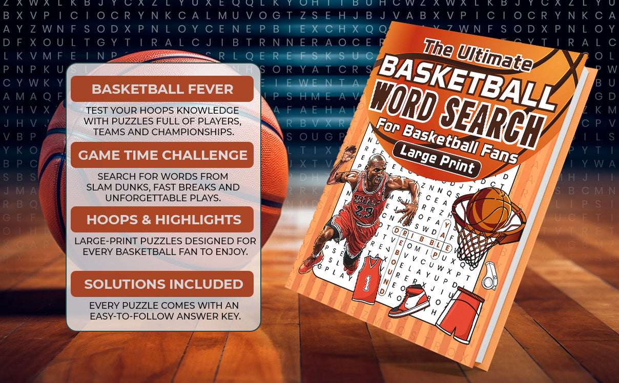 The Ultimate Basketball Word Search Book
