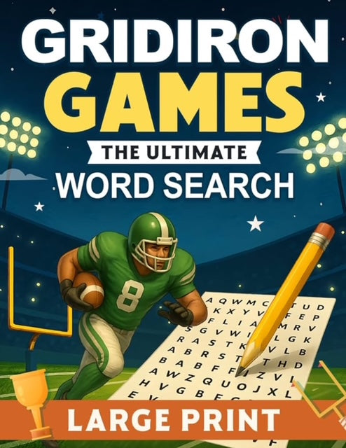 Gridiron Games Word Search Book
