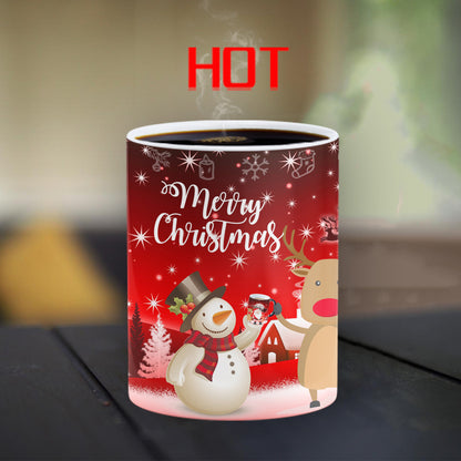 Christmas Color Changing Mug Ceramic