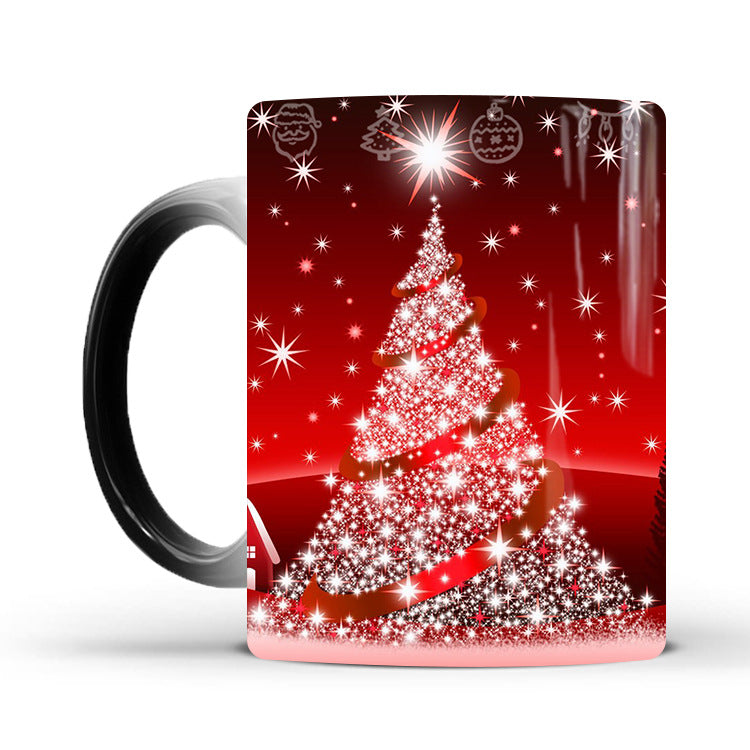 Christmas Color Changing Mug Ceramic