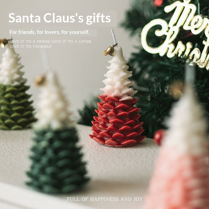 Christmas Tree Scented Candle Ornament Fragrance Gift