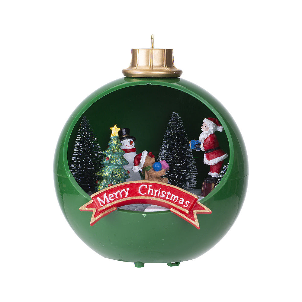 Ornament Snow House Decoration Christmas Gift