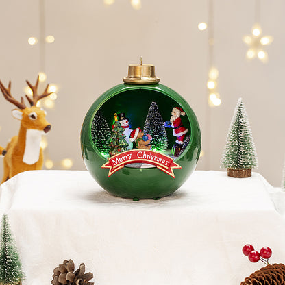 Ornament Snow House Decoration Christmas Gift