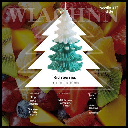 Christmas Tree Scented Candle Ornament Fragrance Gift