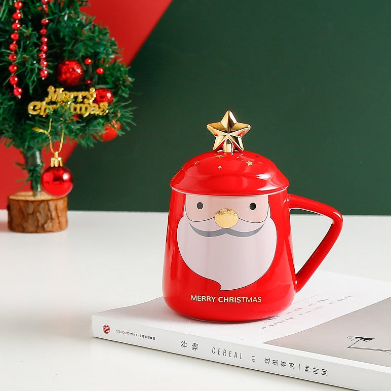 Cute Creative Christmas Ceramic Mug Gift