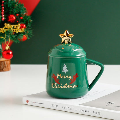 Cute Creative Christmas Ceramic Mug Gift