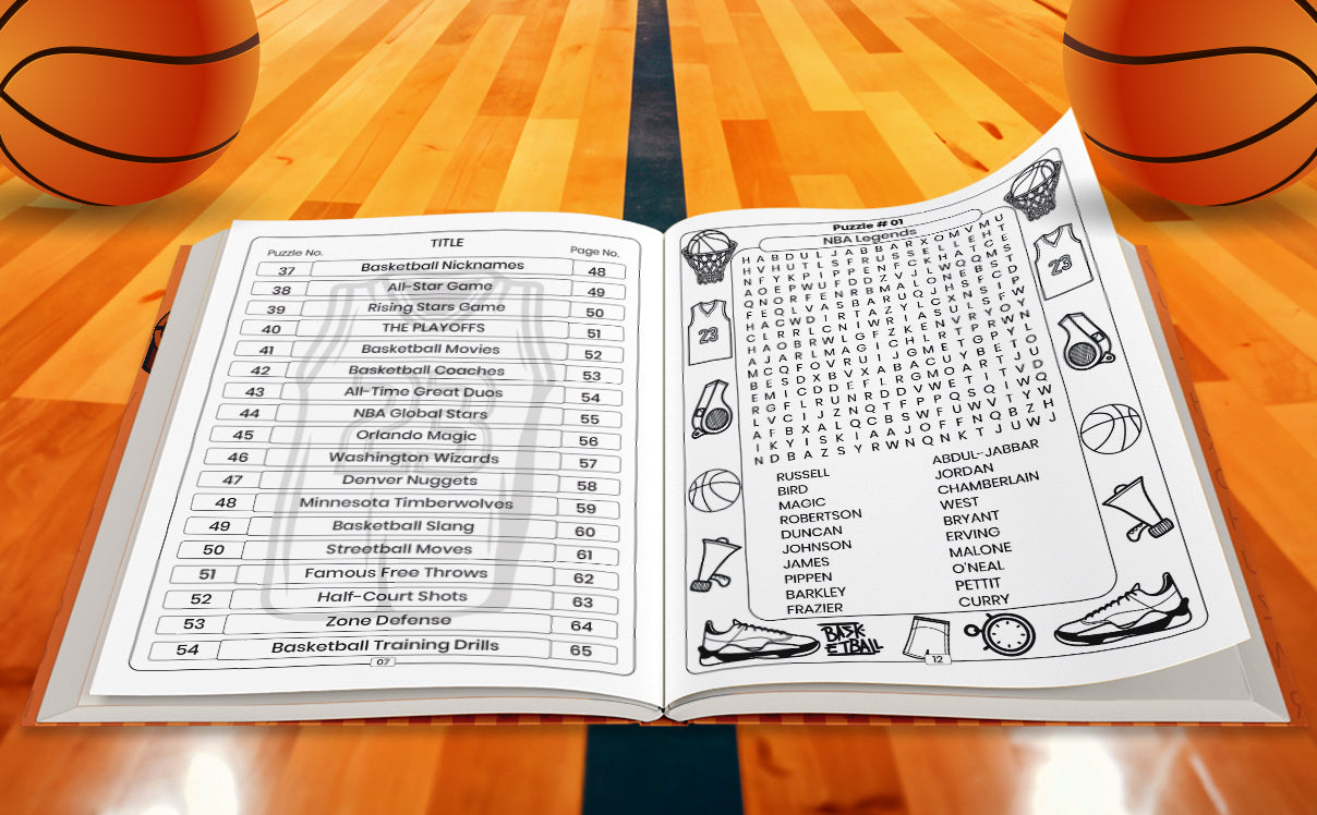 The Ultimate Basketball Word Search Book