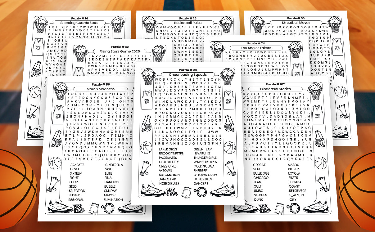 The Ultimate Basketball Word Search Book