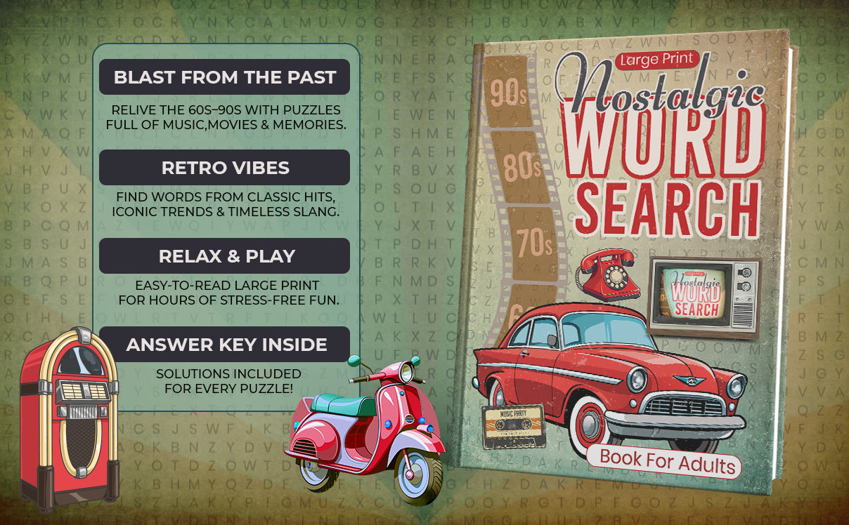 Nostalgic Word Search