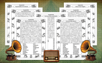 Nostalgic Word Search