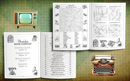 Nostalgic Word Search