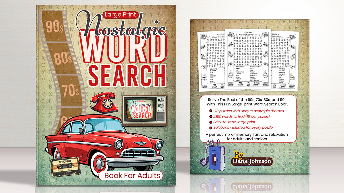 Nostalgic Word Search