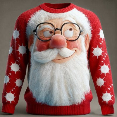 Christmas Santa Claus Reindeer Sweatshirt