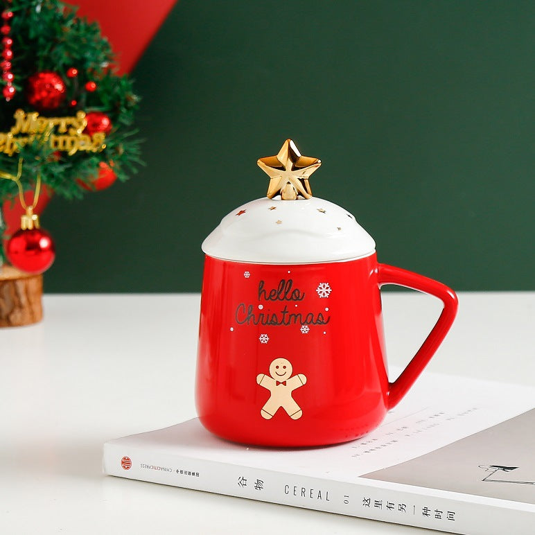 Cute Creative Christmas Ceramic Mug Gift