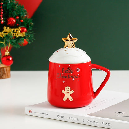 Cute Creative Christmas Ceramic Mug Gift