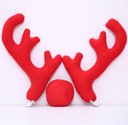 Creative And Simple Christmas Car Antler Decoration
