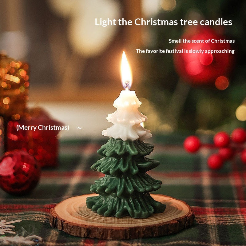 Christmas Tree Scented Candle Ornament Fragrance Gift