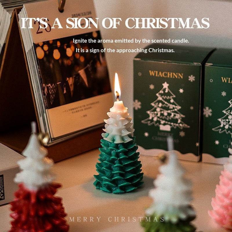 Christmas Tree Scented Candle Ornament Fragrance Gift