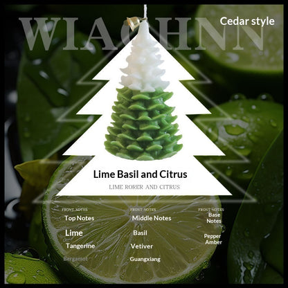 Christmas Tree Scented Candle Ornament Fragrance Gift