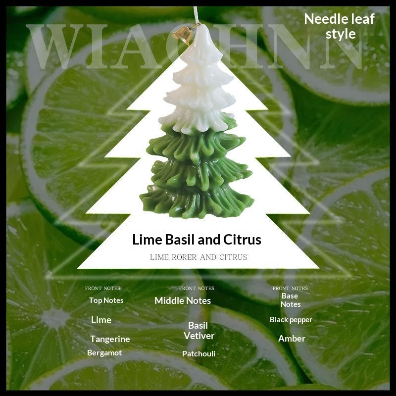 Christmas Tree Scented Candle Ornament Fragrance Gift