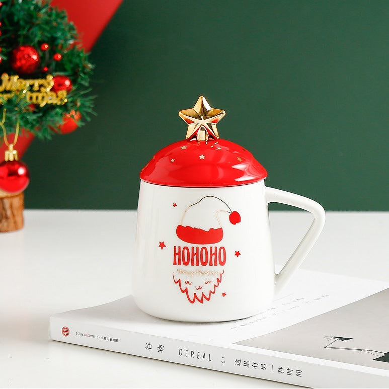 Cute Creative Christmas Ceramic Mug Gift