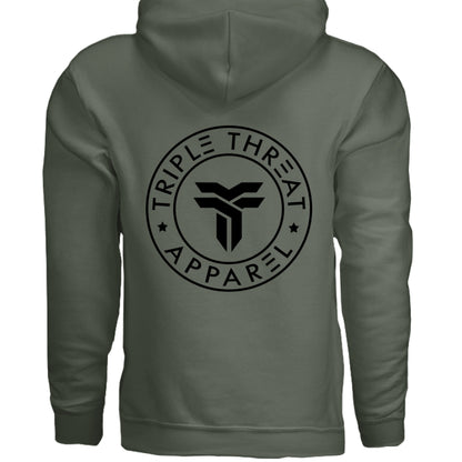 MILITARY GREEN - BACK